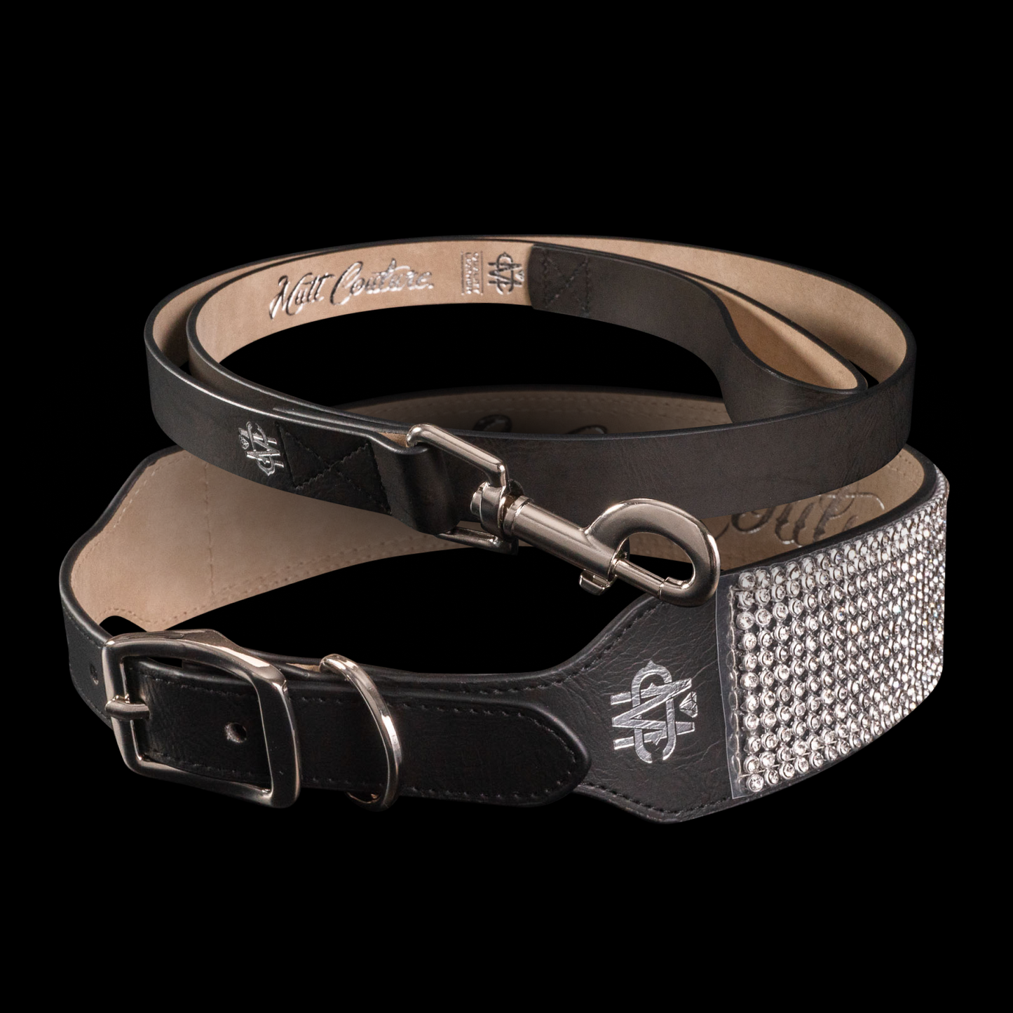 White Diamond Dog Walk Set