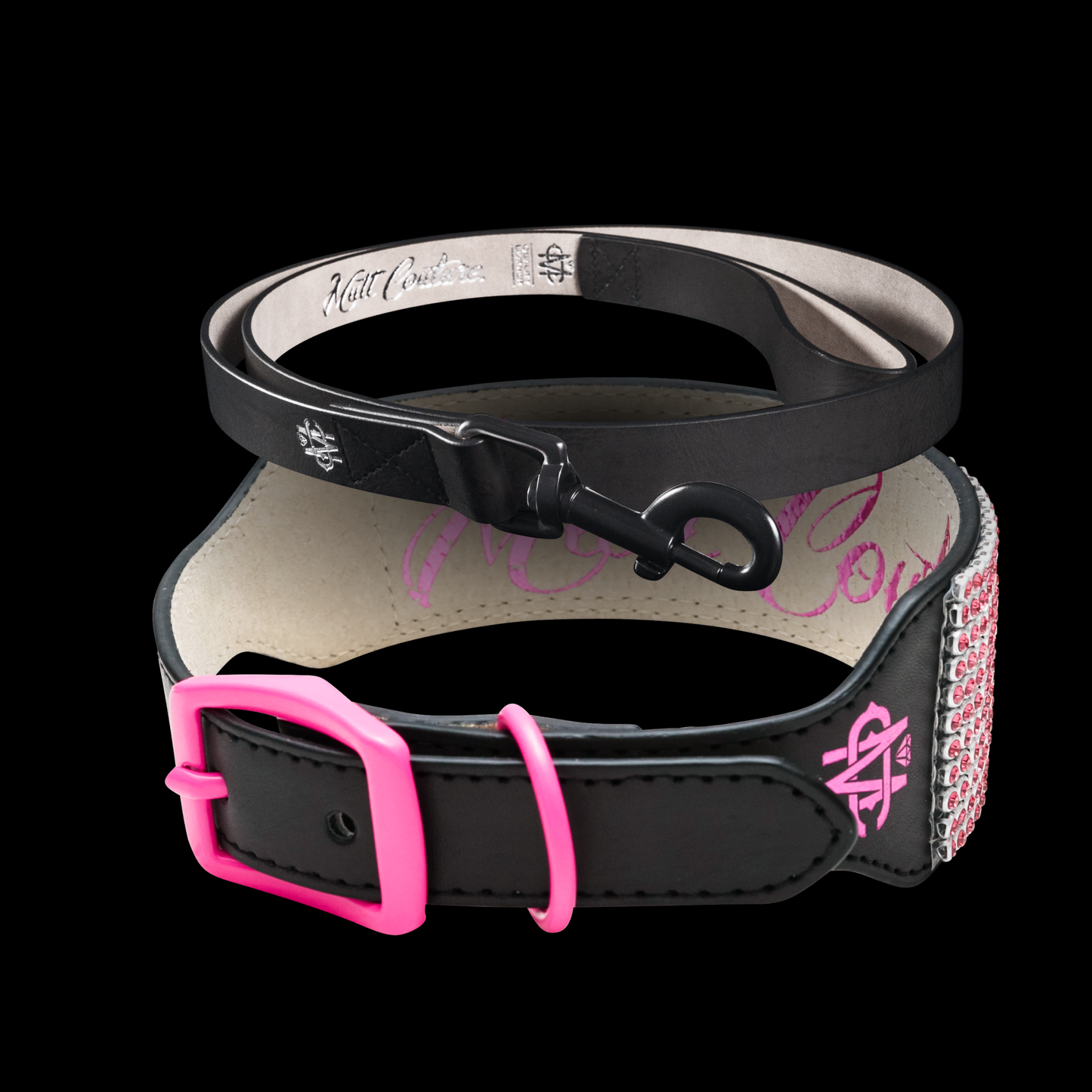 Pink Diamond Dog Walk Set