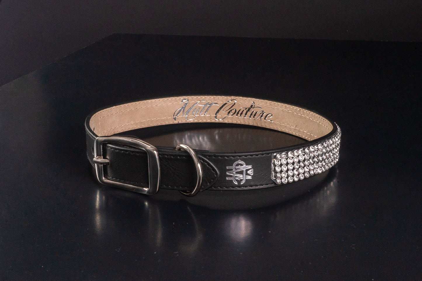 Diamond Leather Collar