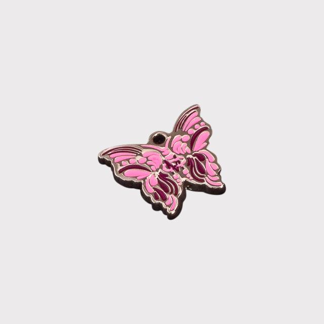 Butterfly Dog Charm