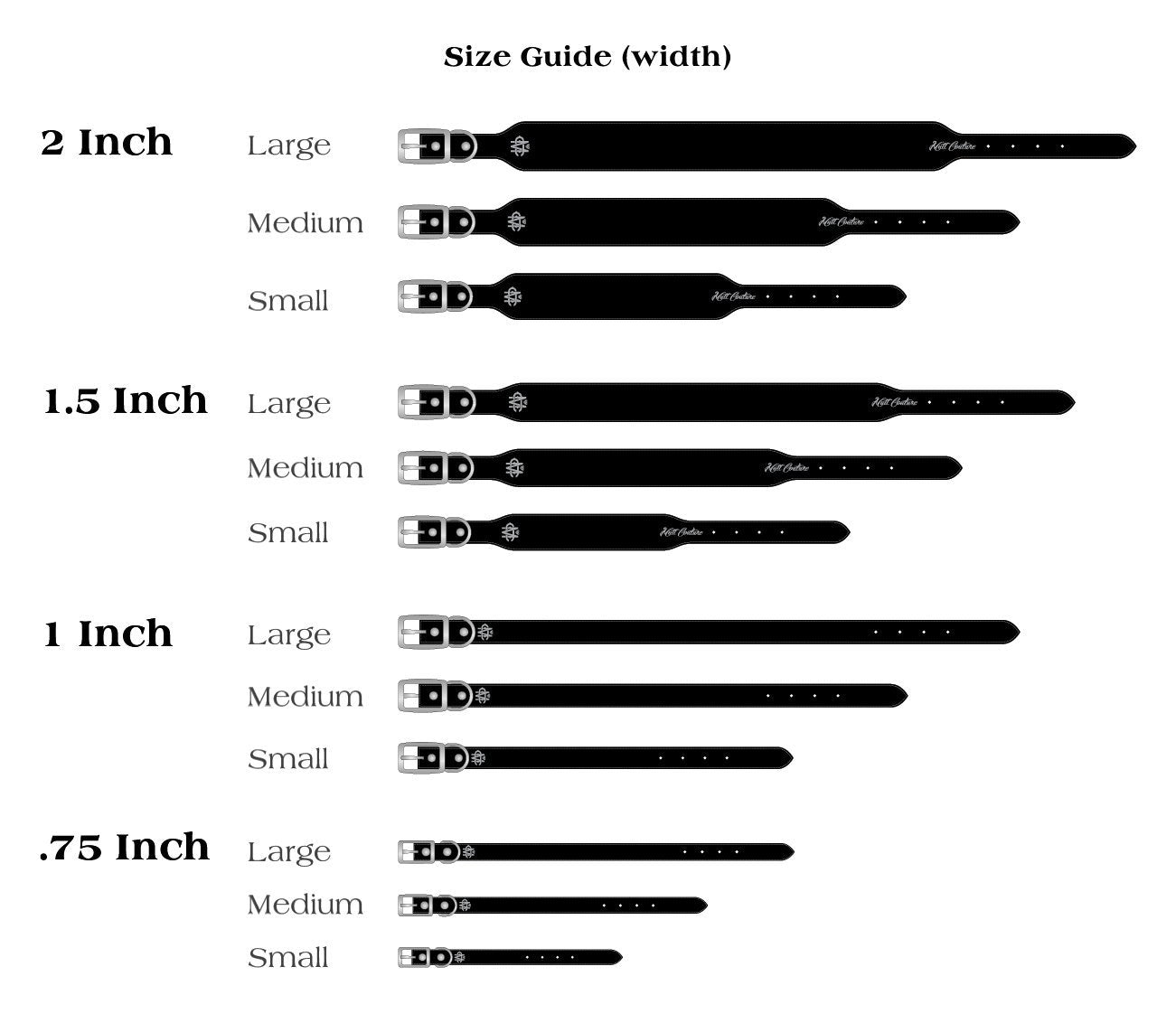 Brown Croc Leather Collar