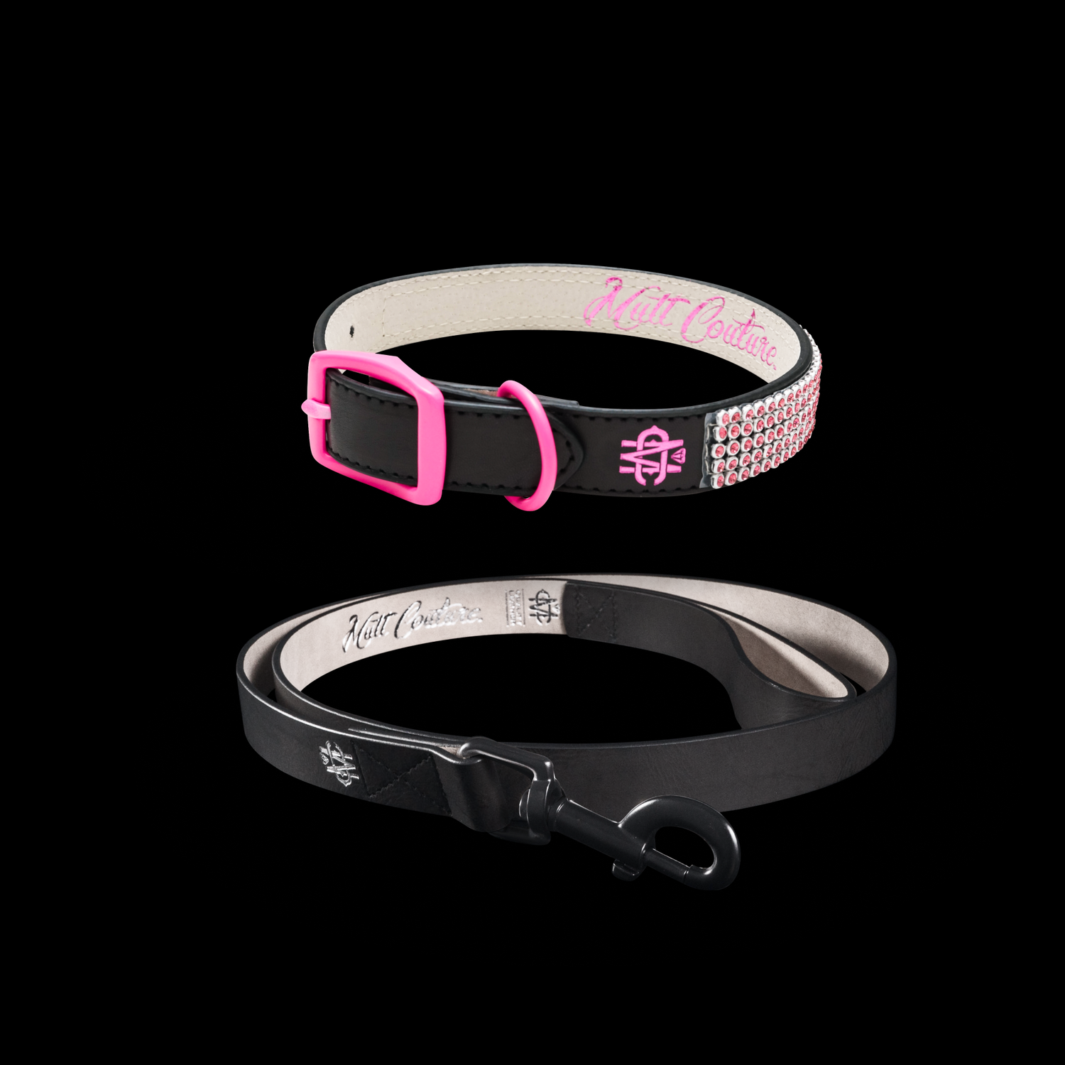 Pink Diamond Dog Walk Set Mutt Couture