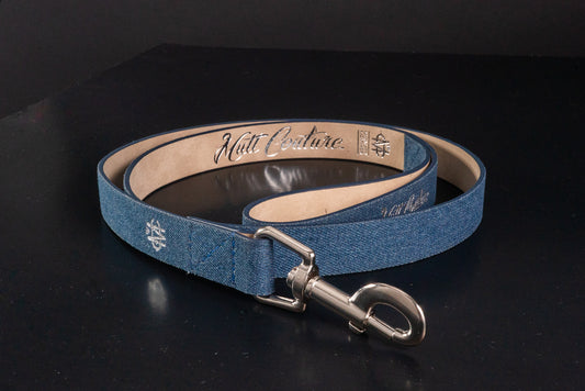 Blue Denim Dog Leash